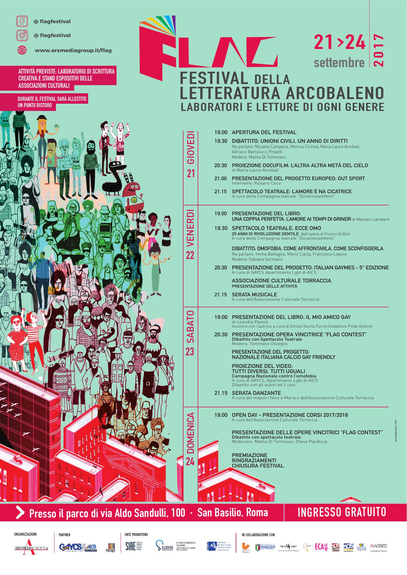 Locandina ufficiale FLAG Festival 2017
