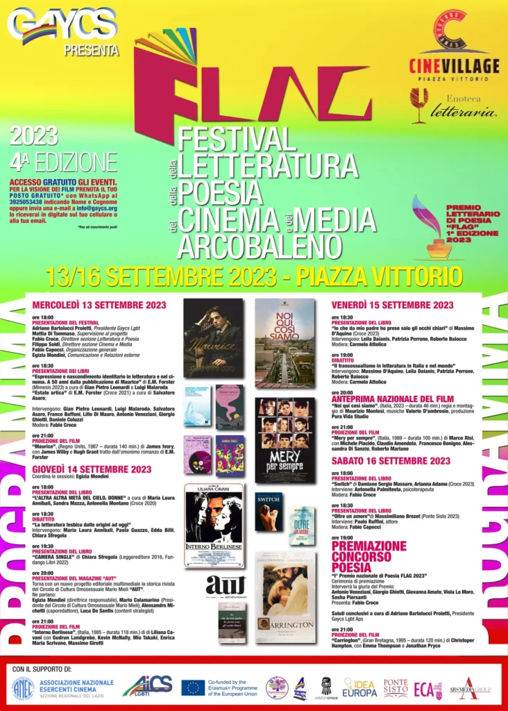 Locandina ufficiale FLAG Festival 2023